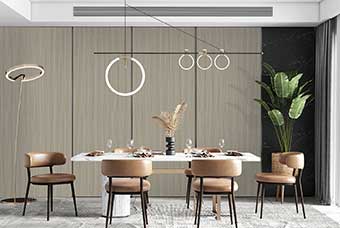 泸州轻奢风格-餐厅