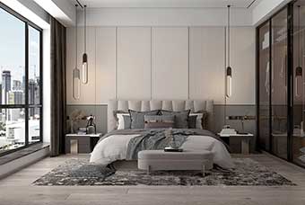 泸州现代风格-卧室