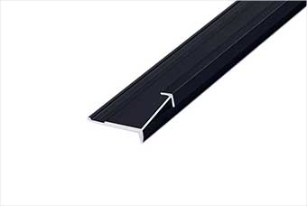 泸州航空纤维墙咔铝合金阳角线（哑黑氧化）