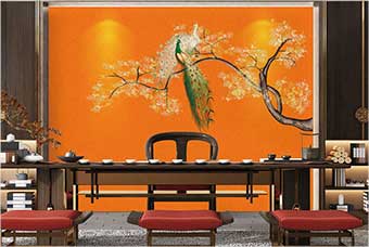 泸州森佰汇航空纤维墙咔（春花秋月）