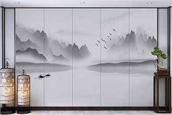 泸州森佰汇航空纤维（山水画系列）